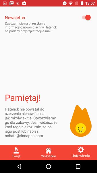 Haterick / fot. appManiaK.pl